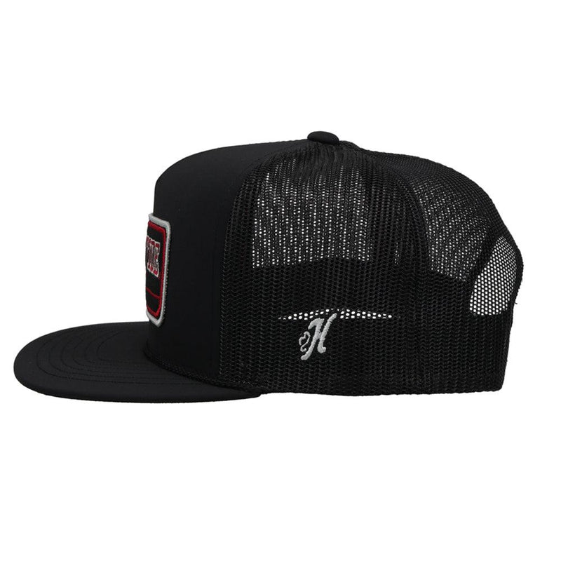 University of Alabama Hat Black w/Rectangle Patch (Black/Crimson)