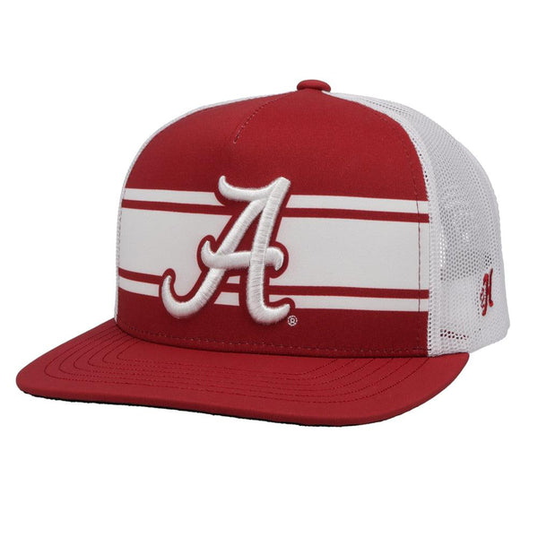 University of Alabama Hat Crimson/White w/"A" logo (crimson/white)