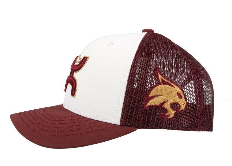 Texas State White/Maroon Hat