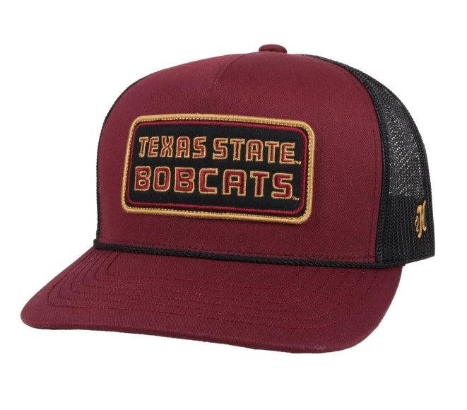 Texas State Maroon/Black Hat