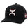 Mississippi State Black Flexfit Hat w/Hooey logo (Grey/Maroon)