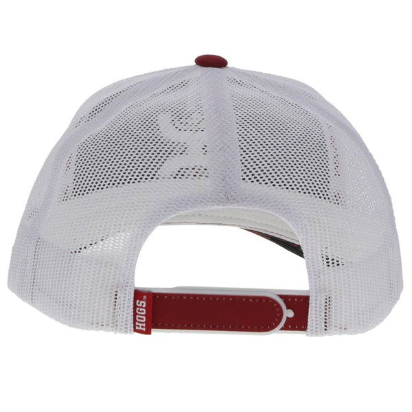 "University of Arkansas" Red/White w/Hooey Logo Hat