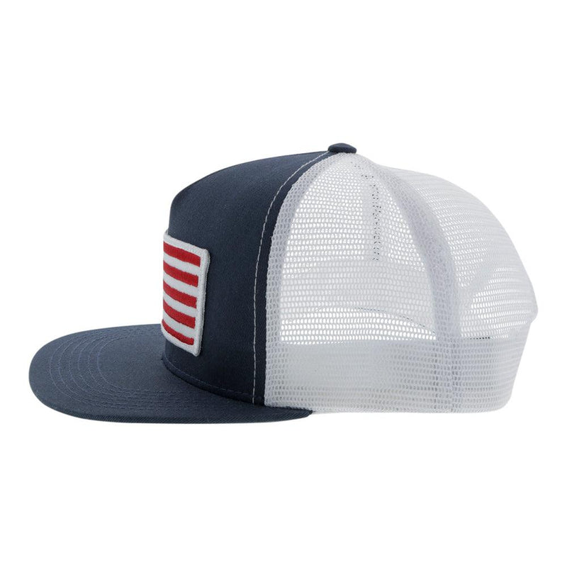 "American Made" Blue/White Hat