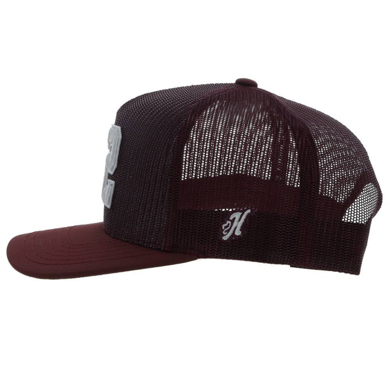 Texas A&M Hat Maroon w/ Grey & White "12" Logo