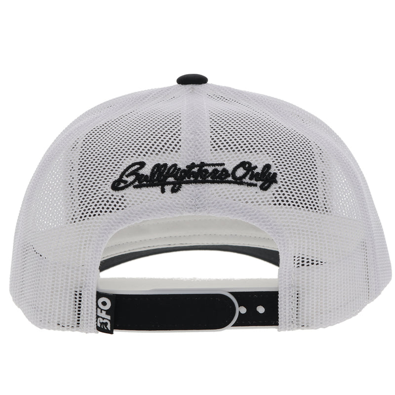 "BFO" Black/White Hat w/Black/White Patch