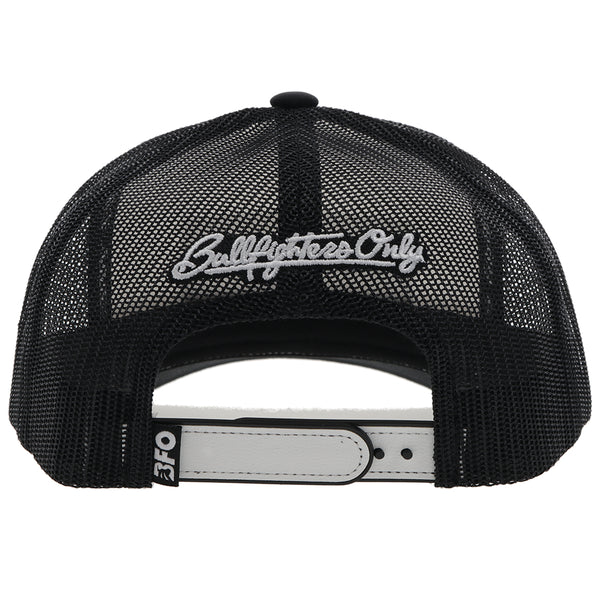 "BFO" White /Black Hat w/Black/White Patch