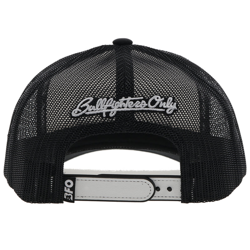 "BFO" White /Black Hat w/Black/White Patch