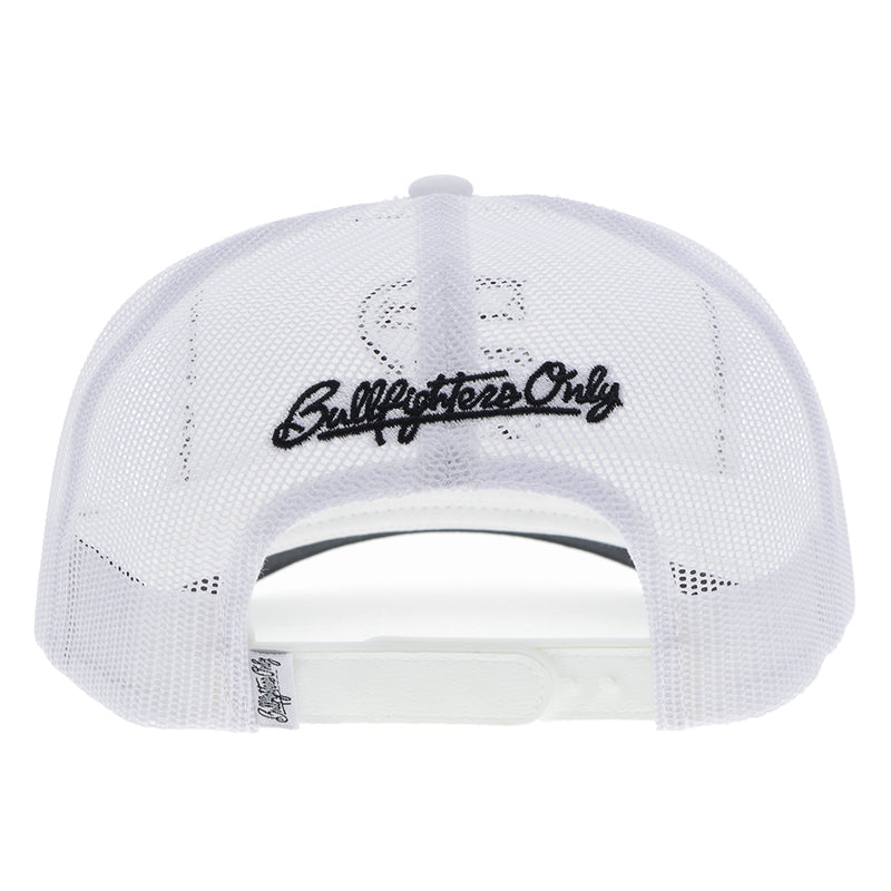 "BFO" White Hat w/Black "B" Logo