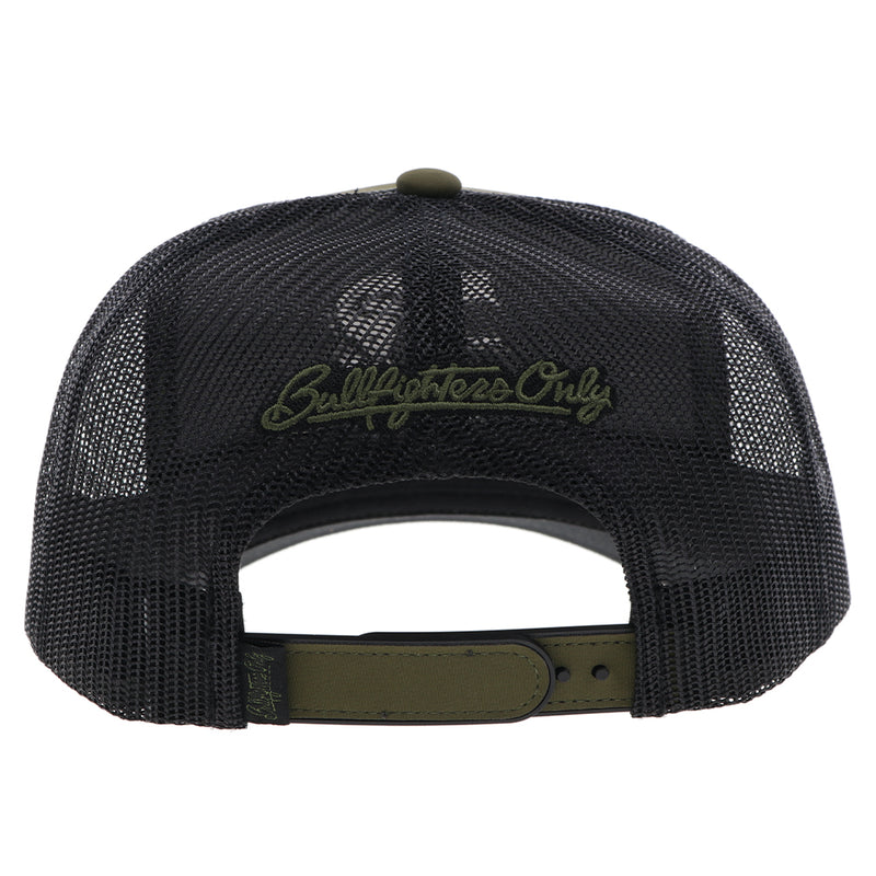 "BFO" Olive/Black Hat w/Black "B" Logo