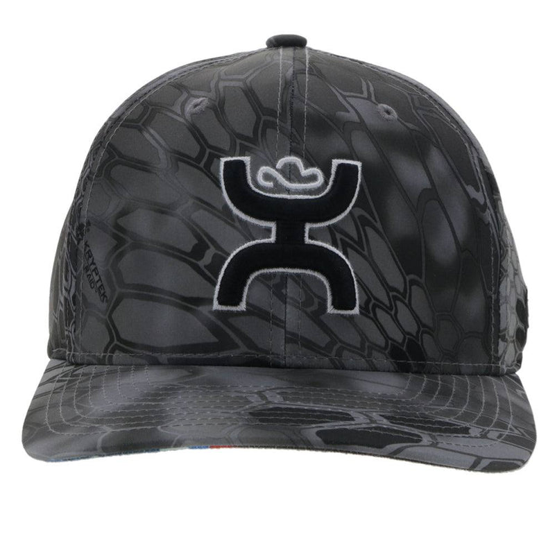 front of the Grey camo flexfit Chris Klye hat