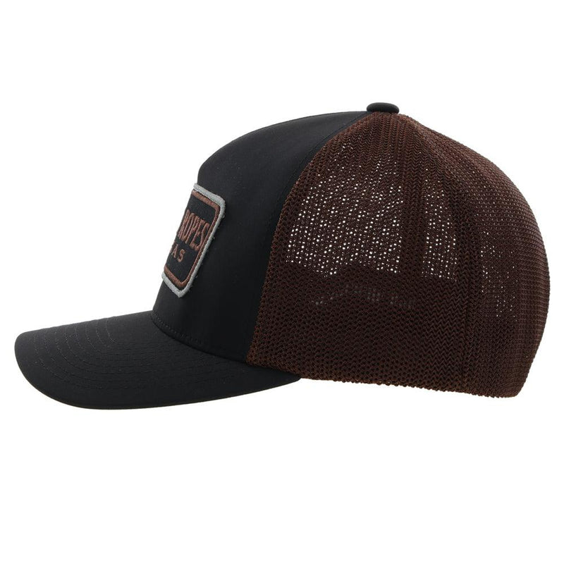 "CR85" Black/Brown Hat