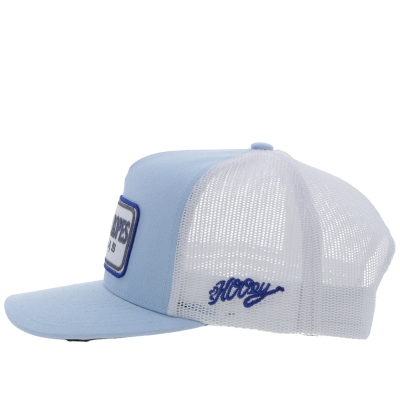 "CR088" Cactus Ropes Blue/White Hat