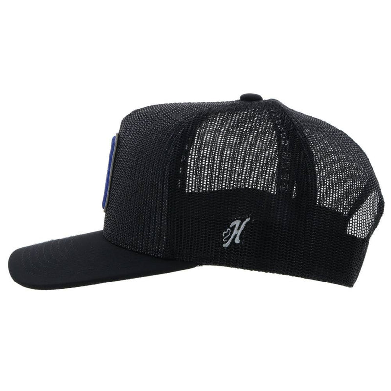 "Dallas Cowboys" Hat Black w/ Blue "D" Logo