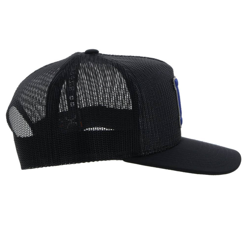 "Dallas Cowboys" Hat Black w/ Blue "D" Logo