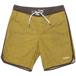 "Shaka" Tan w/Brown Board Shorts