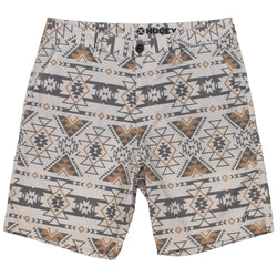 "The Hybrid" Grey/Brown w/Aztec Shorts