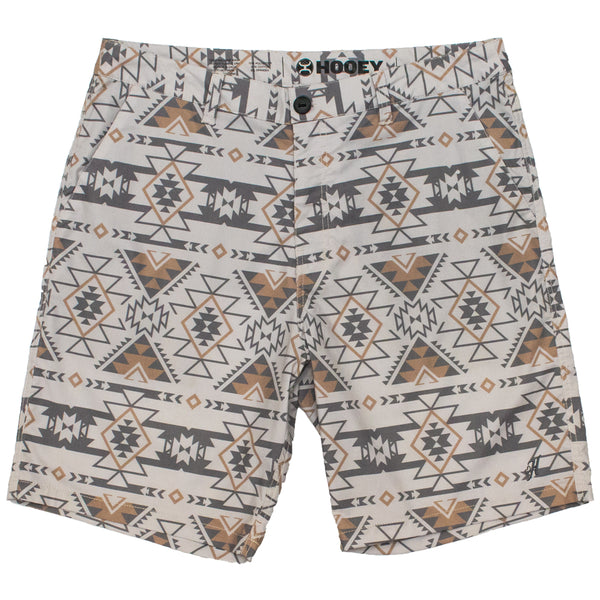 "The Hybrid" Grey/Brown w/Aztec Shorts