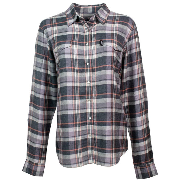 "Ladies Flannels" Charcoal/ Grey