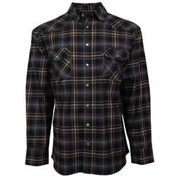 "Men's Flannels" Black/ Cream