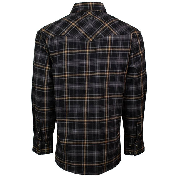 "Men's Flannels" Black/ Cream