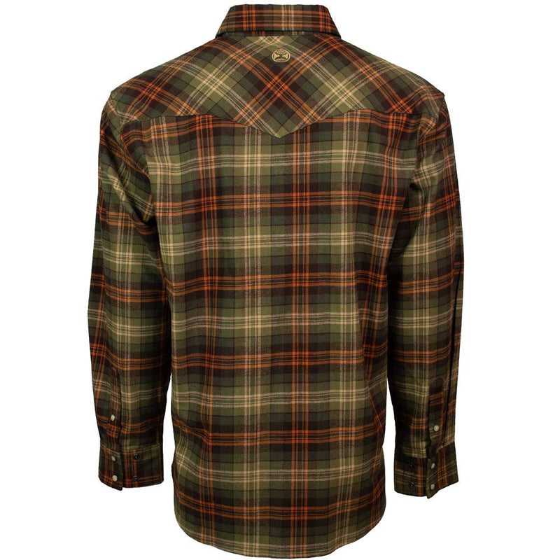 "Men's Flannels" Green/Orange