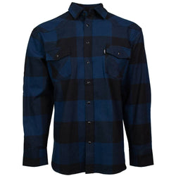 "Men's Flannels" Navy/Black