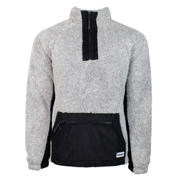 Youth "Hooey Fleece Pullover" Grey w/Black Detailing