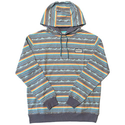 Teton blue, orange, grey hoody