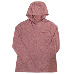 Easy Breezy heather maroon hoody