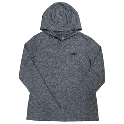 easy breezy heather navy hoody