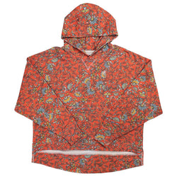 Poppy pattern hoody