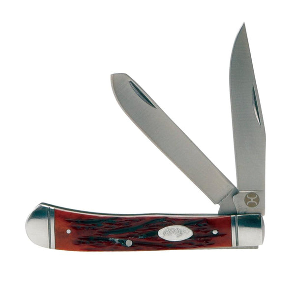 "Jig Bone" Trapper Knife Caramel