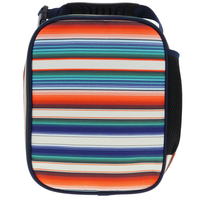 "Hooey Lunch Box" Serape /Navy