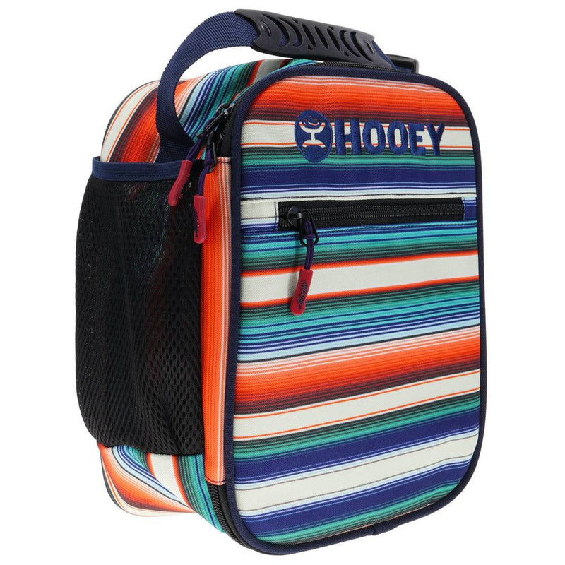 "Hooey Lunch Box" Serape /Navy