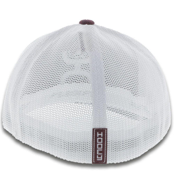 "Coach" Maroon/White Hat