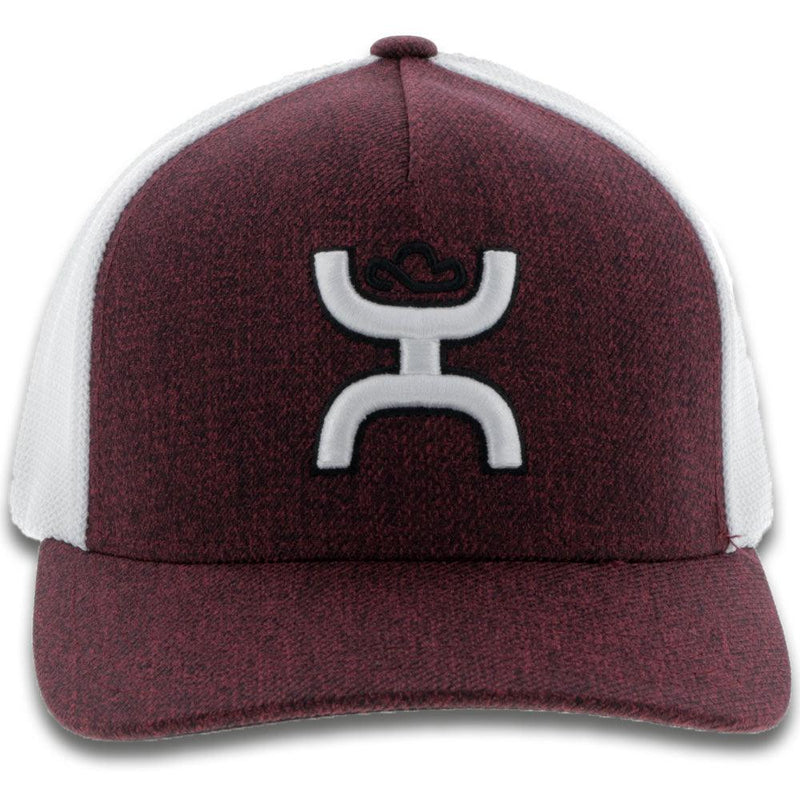 "Coach" Maroon/White Hat