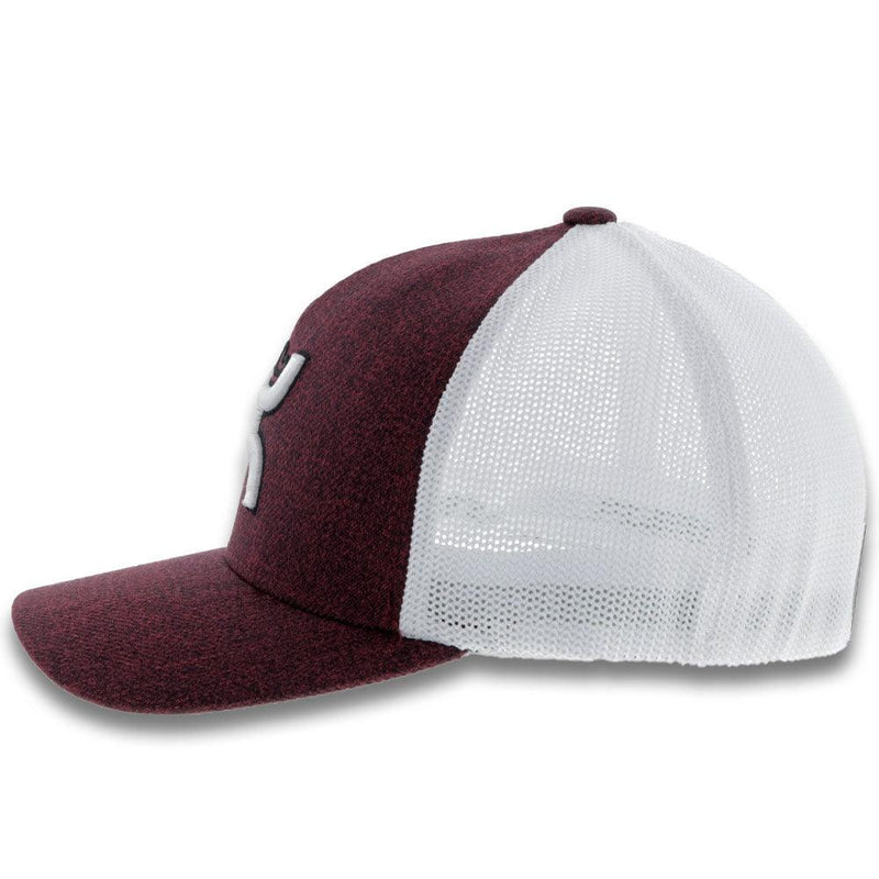 "Coach" Maroon/White Hat