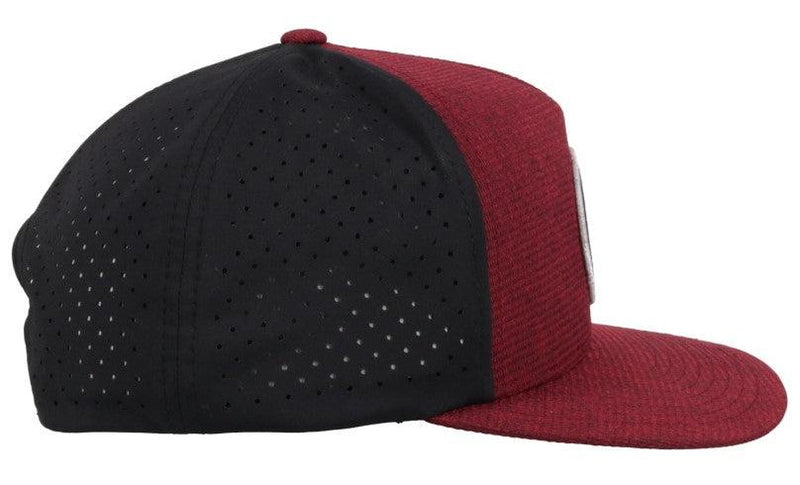 "Plow" Maroon/Black Hat