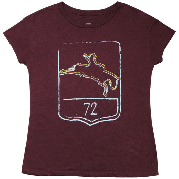 Short Go Maroon T-shirt