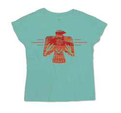 Youth "T-Bird" Turquoise Tee