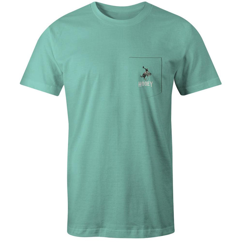 "Cheyenne" Turquoise Pocket Tee