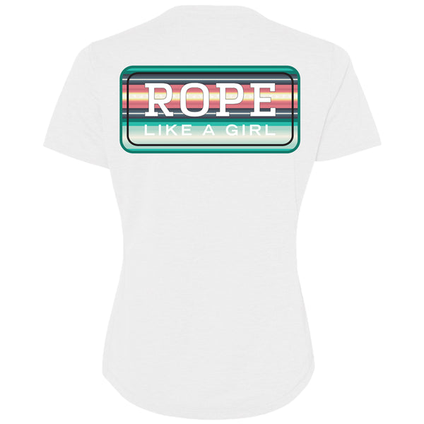 Youth "Bodega" White w/Teal/Peach Logo