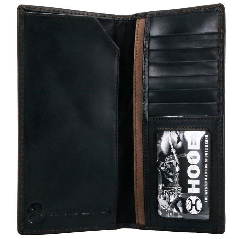 "Hooey Classic"  Smooth Black Rodeo Wallet