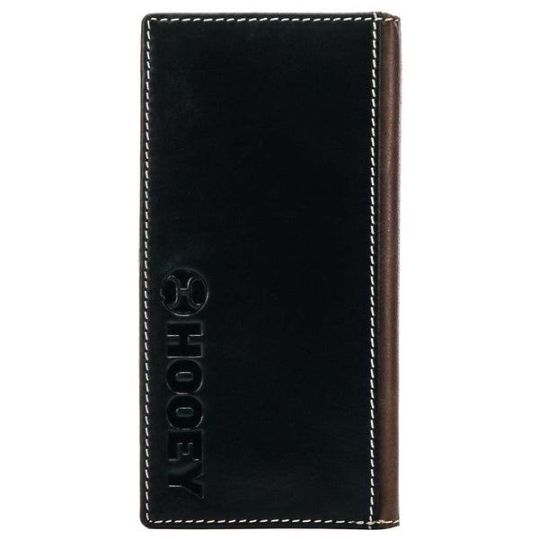 "Tonkawa" Rodeo Hooey Wallet Brown/Black w/ Ivory Aztec