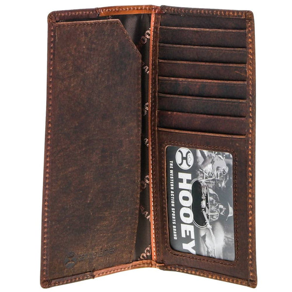 "Grayson" Rodeo Hooey Wallet Brown/Tan