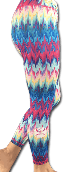 Hooey Yoga Pants Full Length - Tie Dye