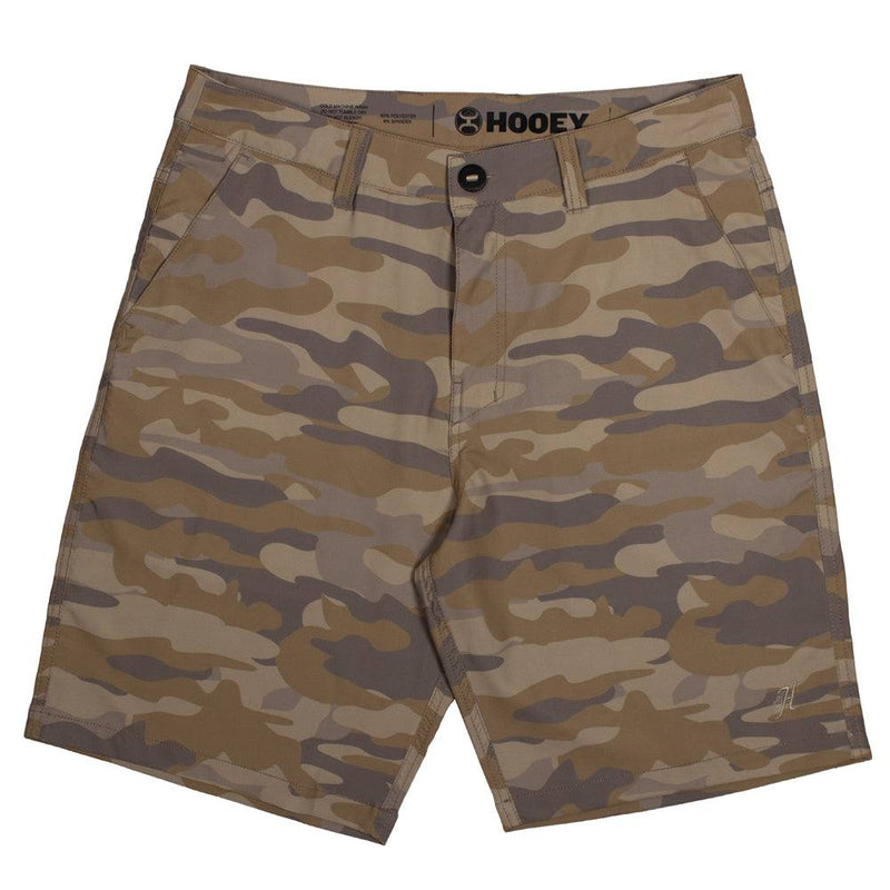 "The Hybrid" Brown Camo Shorts