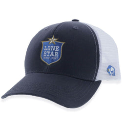 "Lone Star" Grey / White Hat