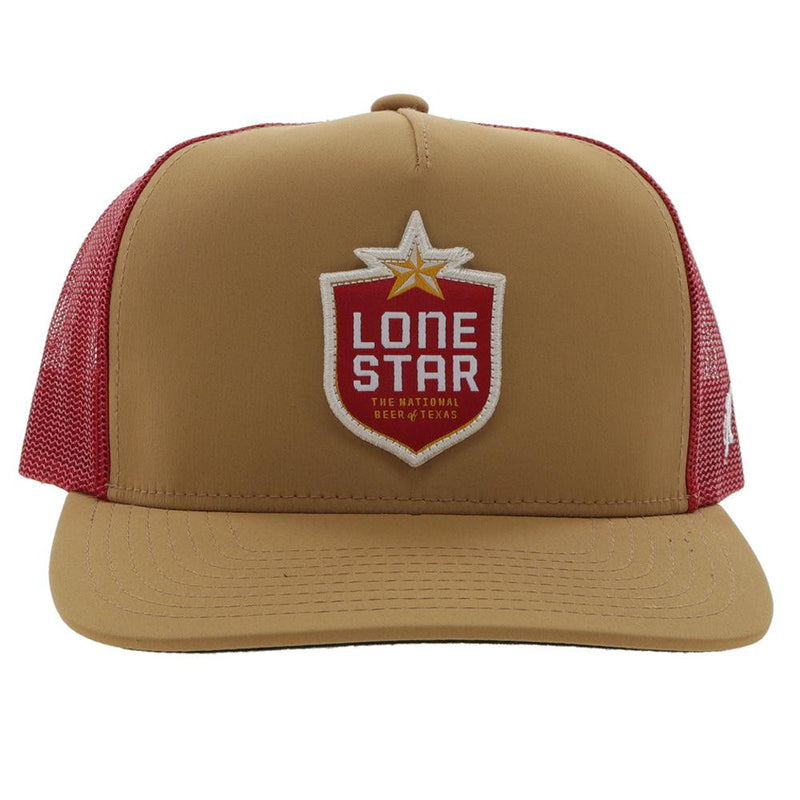 "Lone Star" Tan/Red Hat