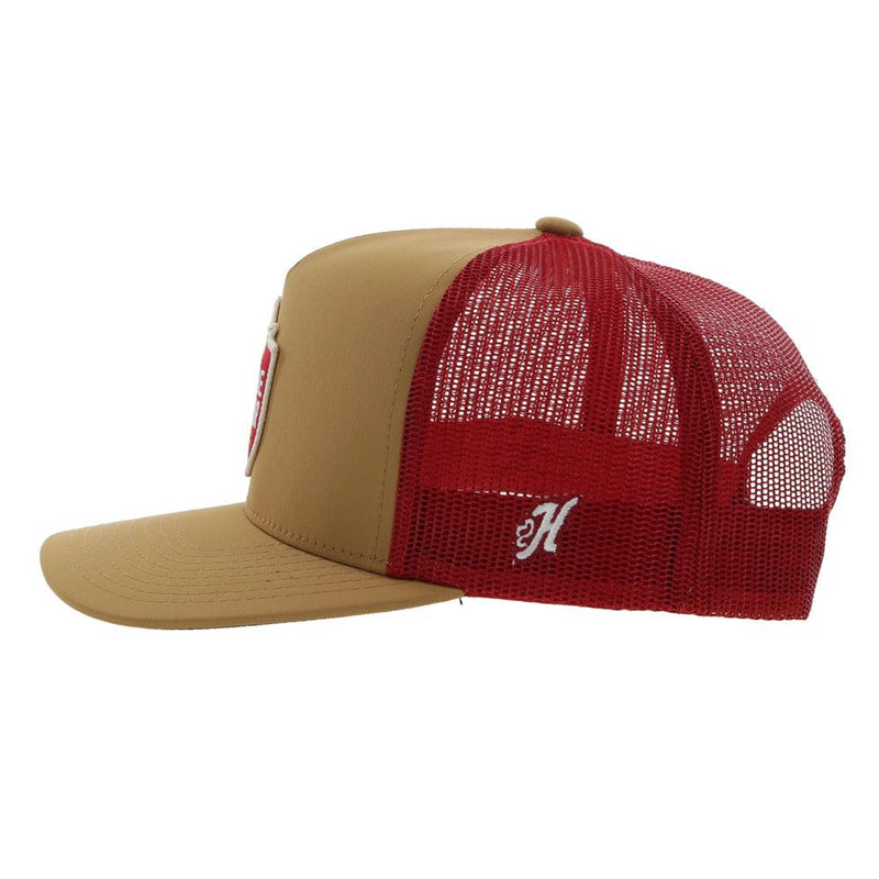 "Lone Star" Tan/Red Hat